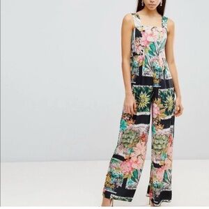 ASOS Multicolor Floral Jumpsuit